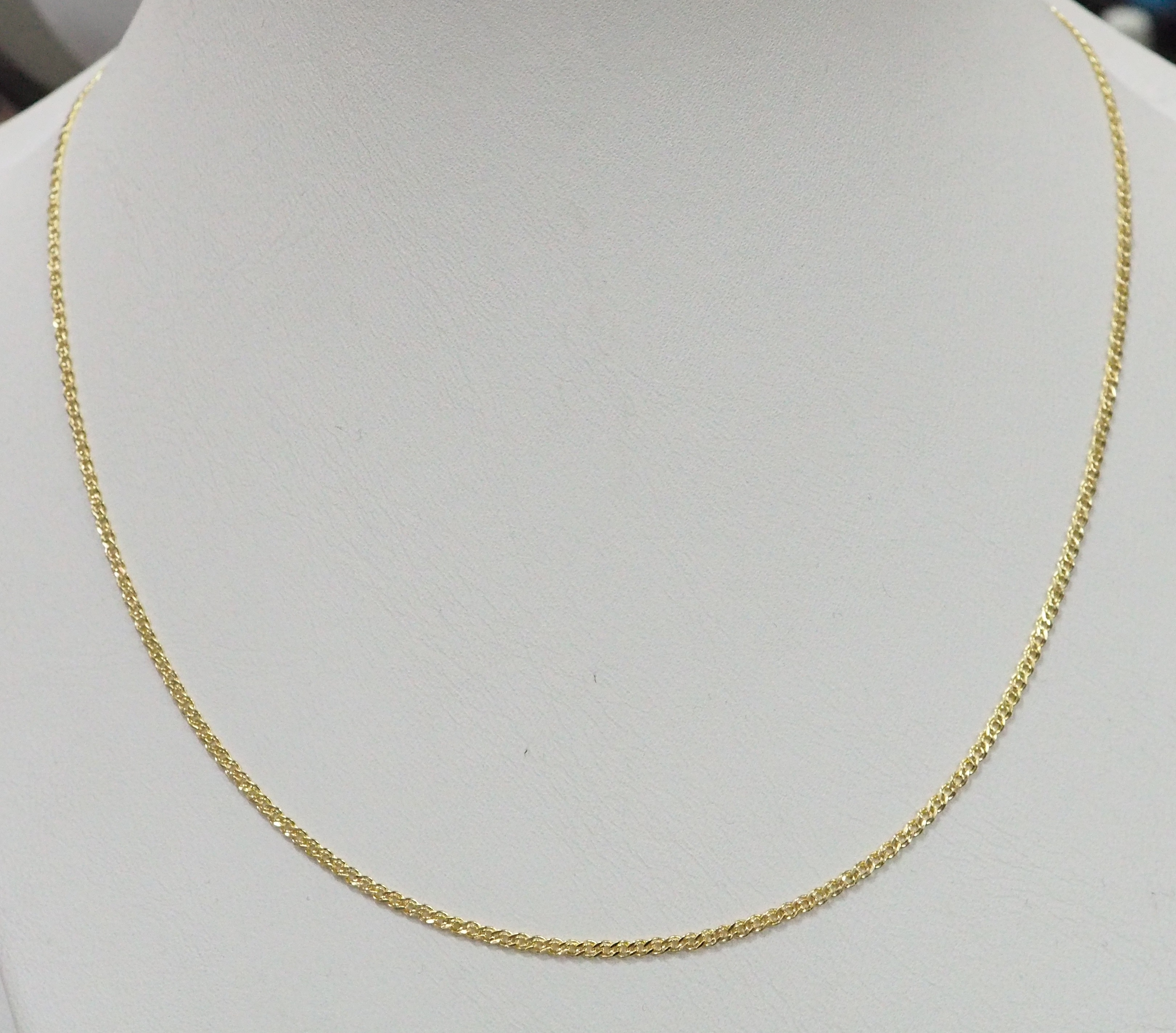 Цепь из желтого золота плетение "Нонна"